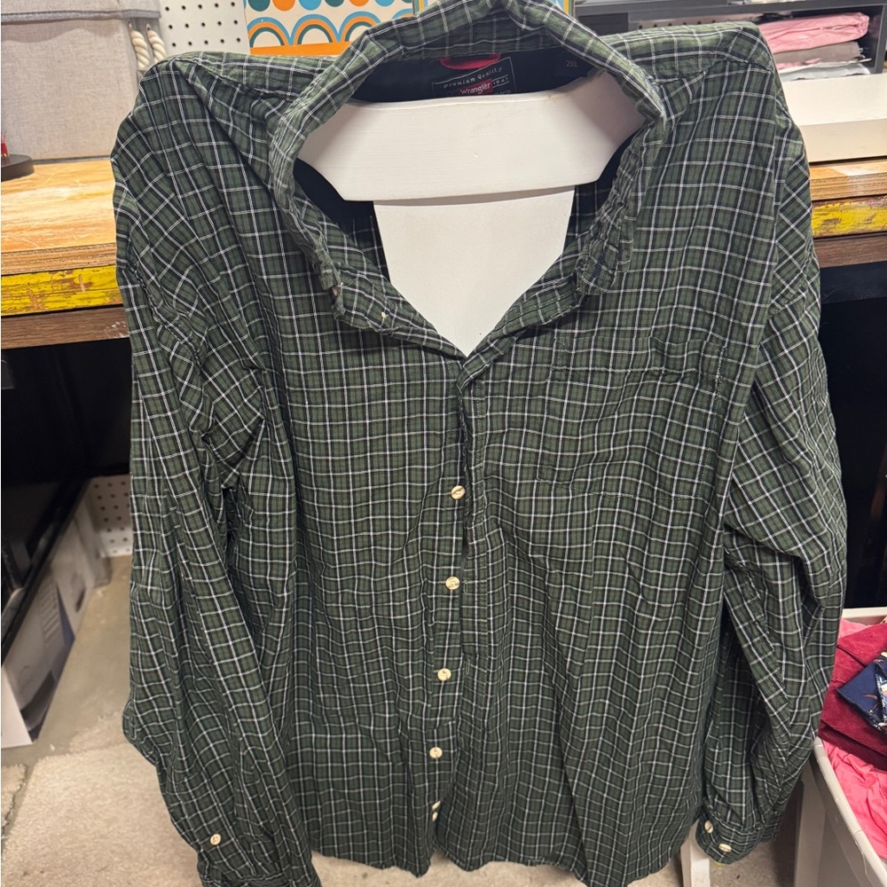 Wrangler Forest Checkered Shirt
